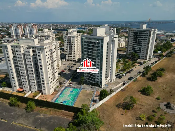 Apartamento 3 Quartos 1 Suíte com Varanda Gourmet e Vista Rio no Condomínio Gran Vista Pon