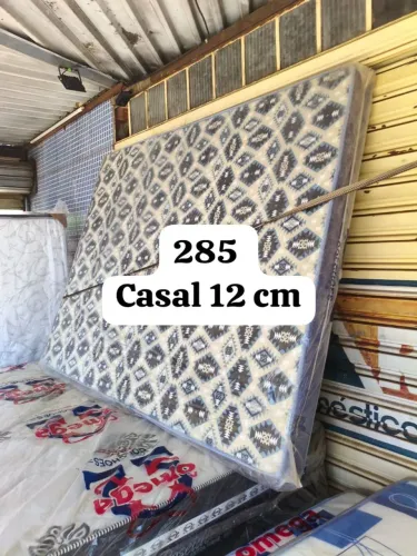 Colchão Casal D-20 12 cm Novo