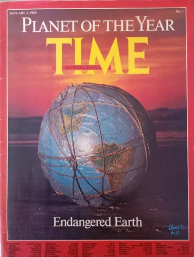 Revista Planet Of The Year, TIME Internacional. Número 01, janeiro de 1989.