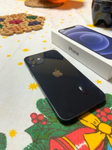 iPhone 12 128GB - Impecável com Caixa e Saúde da Bateria 78%