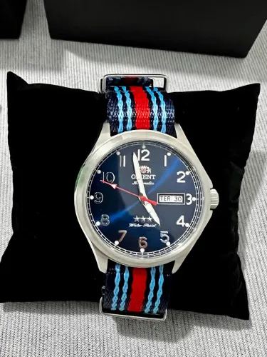 Relógio ORIENT Automático Sport Land YN6SN009 *Porsche Martini Ed. Ltda