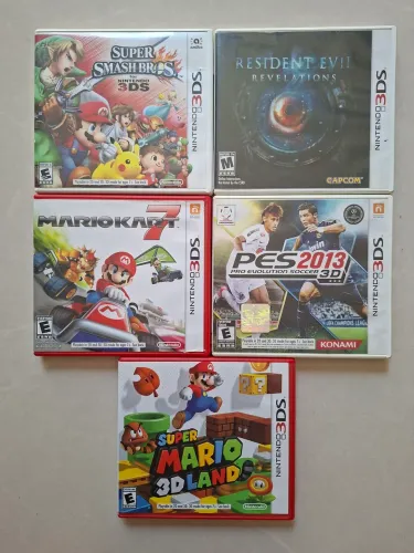 Jogos de 3ds " MUITO NOVOS "
