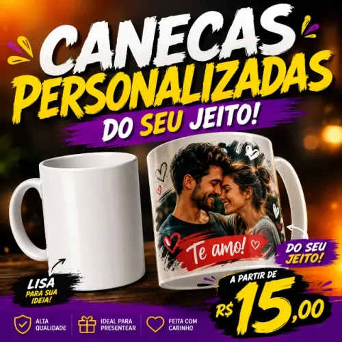 Canecas Personalizadas do Seu Jeito