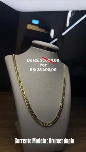 Corrente de ouro 18k