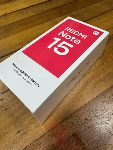 XIAOMI Redmi note 15 Lançamento!!! - NOVO 256GB Lacrado