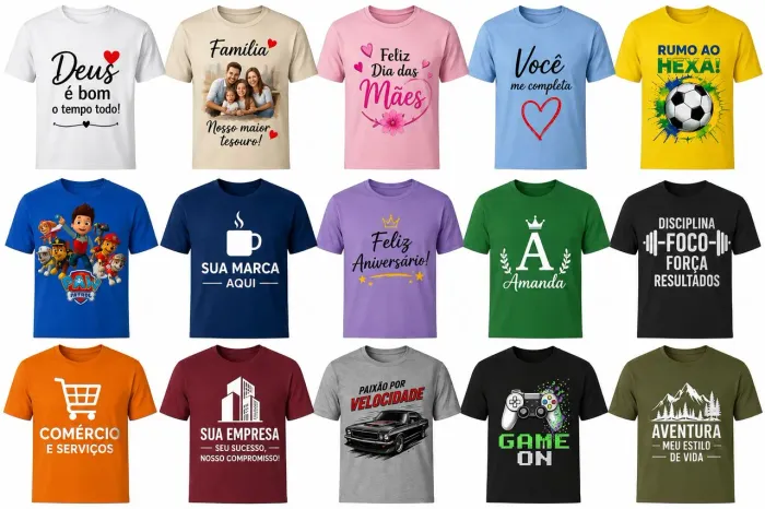 Camiseta personalizada