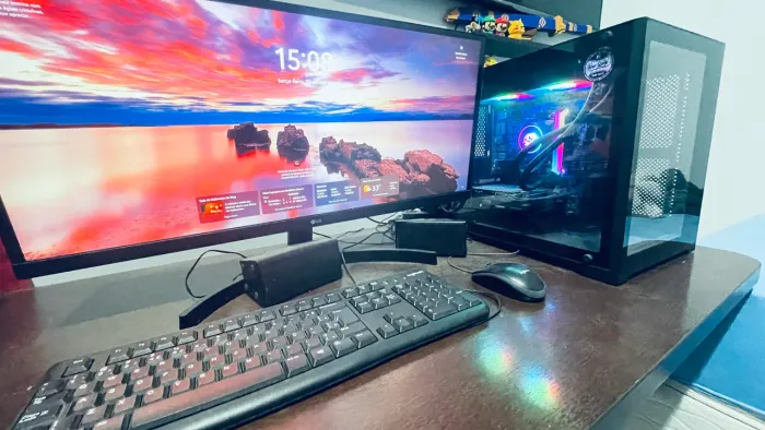 PC GAMER COMPLETO | ESTADO DE NOVO! Ryzen 5  Monitor Ultrawide + NF + EXTRAS