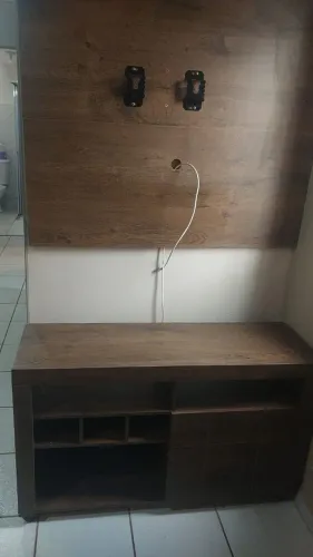 Painel junto com rack 