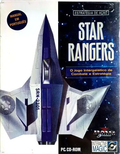 cd de jogo star rangers intergalatico combate manual português lacrado 94cx