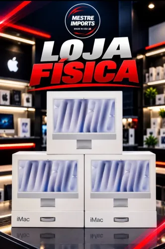 IMAC M4 16 DE RAM 256 GB 24 POL (NOVO) SILVER | LOJA FÍSICA| LOURDES - BH 