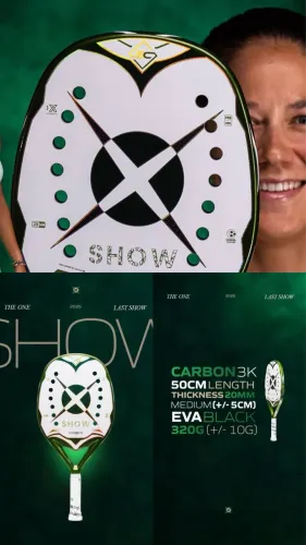 Raquete de Beach Tennis Heroes Show 2025