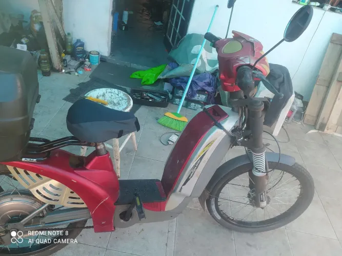 Bicicleta elétrica 800 watts 60 volts