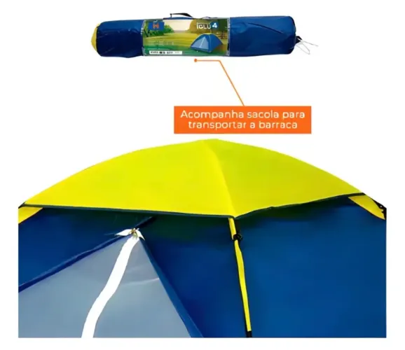 Barraca de Camping para acampamento Homefy