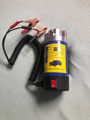Bomba de transferência de óleo automotivo de 12V 100W