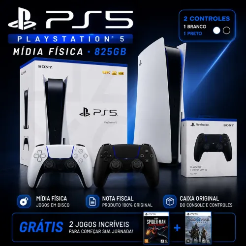 PLAYSTATION 5 MÍDIA FÍSICA