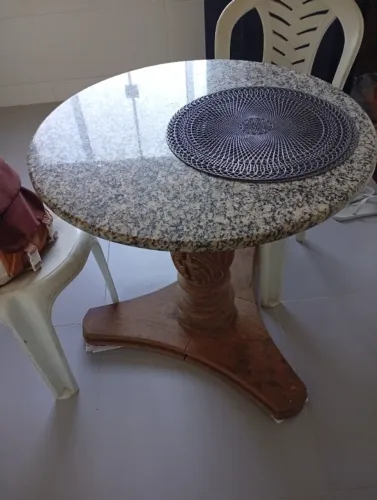 Pedra de mármore para mesa