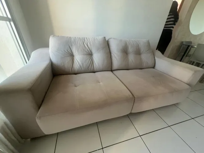 Sofá 3 lugares retrátil/Reclináveis Raiuga