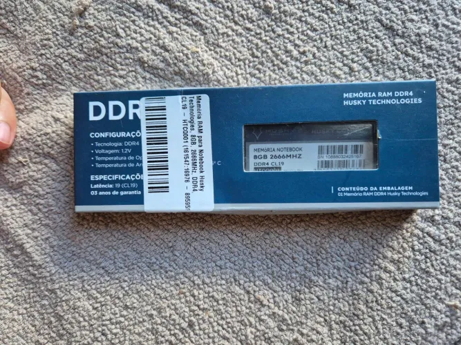 Memória RAM 8Gb DDR4 2666MHz Notebook