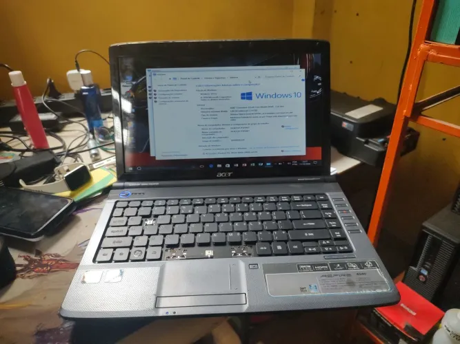 Notebook Acer AMD turion dual core m500 2.20 GHz + 3 gb falar Ivan telefone *32 wt
