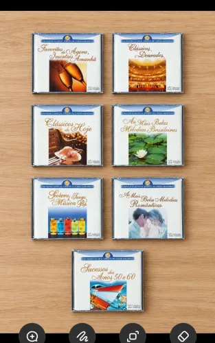 lote box de CDs