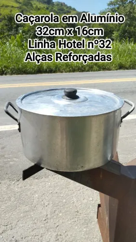 Caçarola em Alumínio Linha Hotel 