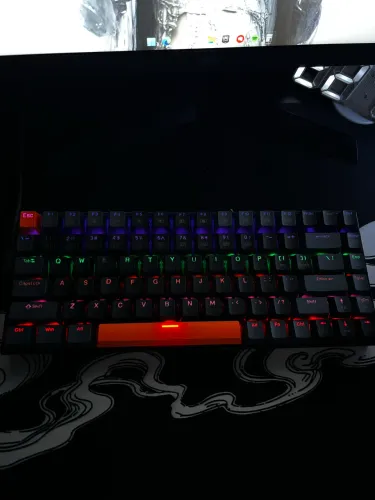 Teclado Mecânico 75% TKL Hot-Swappable K500A-B84