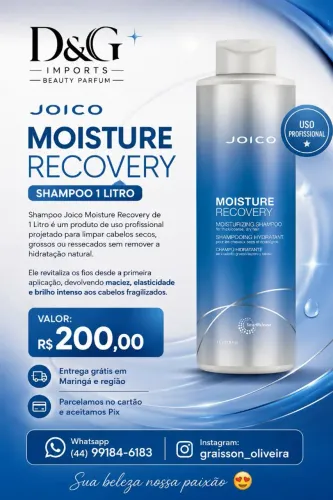 Shampoo joico Moisture Recovery 1litro 