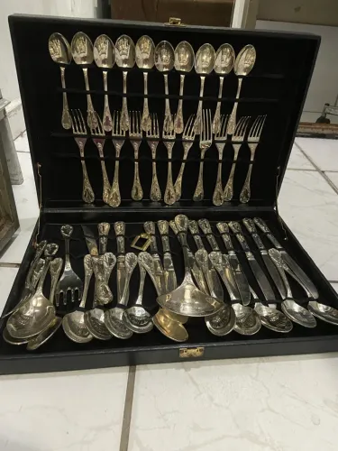 3 faqueiros de inox tramontina