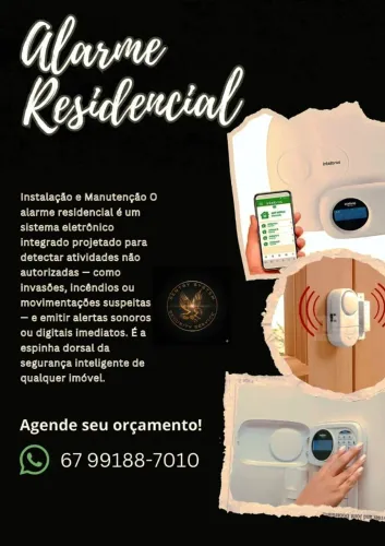 Alarme Residencial Proteção e Disparo de Alerta