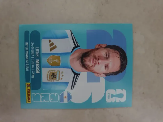Figurinha do Messi - Copa 2026