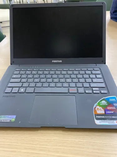 Notebook Positivo Motion Gray Q232A NECESSITA TROCAR A BATERIA