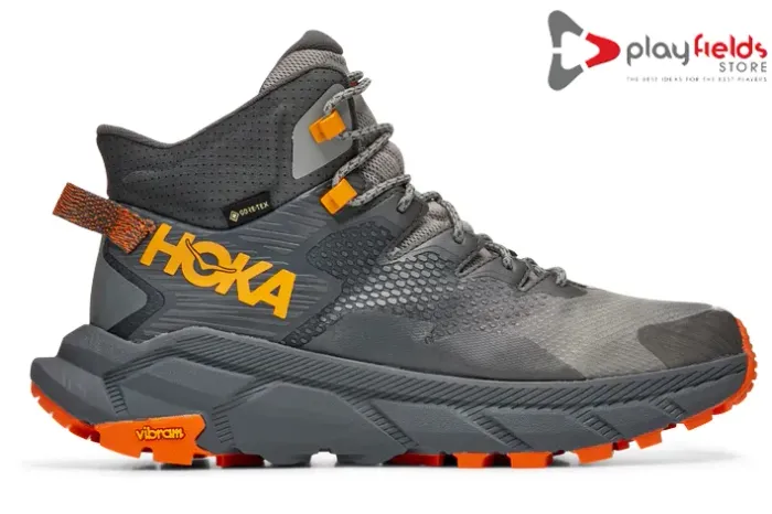 Hoka One Trail Code GTX Gray / Orange -B R 40 - US 8.5 - Produto Novo Sem Uso