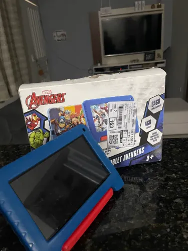 Tablet infantil avengers (novo)