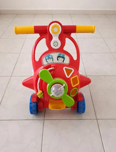 Andador Bebê Aviador Blocos e Atividades da Tateti