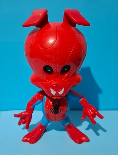 Marvel Porco Aranha Boneco Hasbro(Leia a descrição)