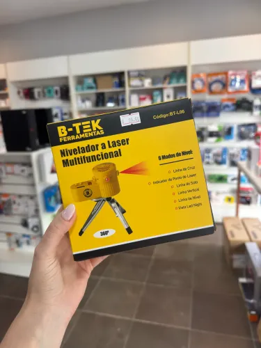 Nivel a Laser 6 Modos c/ Tripé