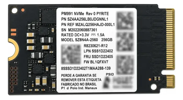 Ssd Nvme M.2 2242 Pcie Smart Pm991 256gb Sz8n4a-2560