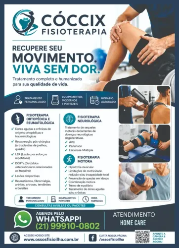 FISIOTERAPIA ATENDIMENTO DOMICILIAR - ILHA DO GOVERNADOR - RJ