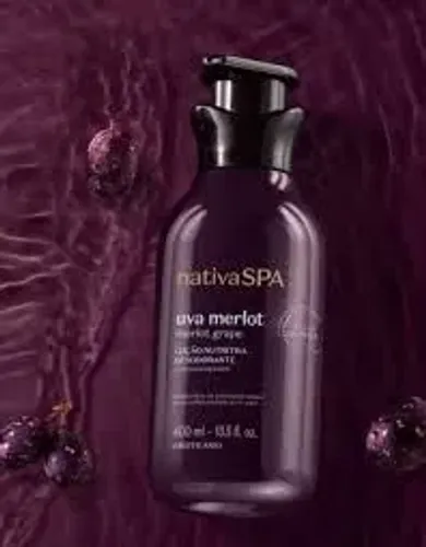 Hidratante nativa spa uva merlot