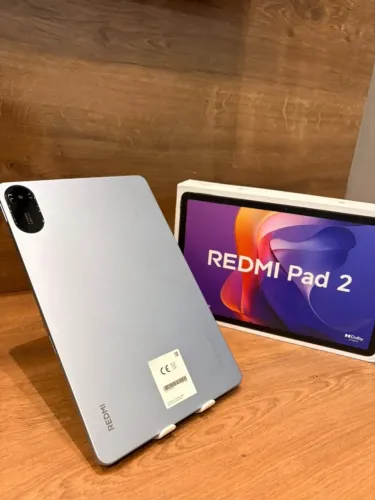 Tablet Xiaomi Redmi Pad 2 256GB 8GB RAM Cinza - Seminovo Impecável + Nota Fiscal