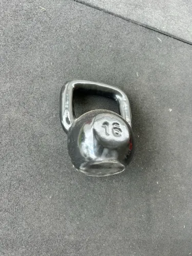 Kettlebell KB 16kg emborrachado