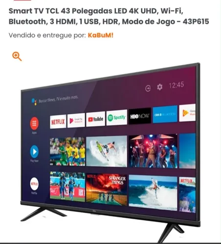 TV TCL 43