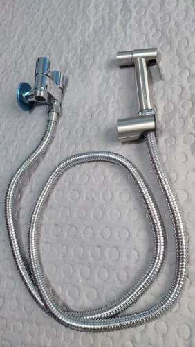 Ducha igienica dupla inox