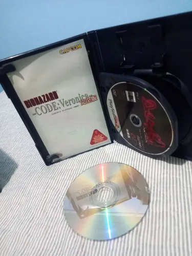 Resident Evil Code Verônica PS2 original japonês
