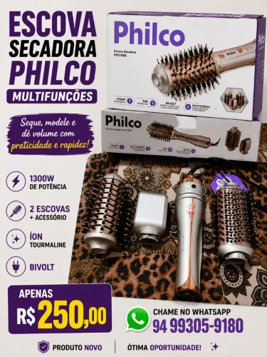 Vende escova secadora e modeladora