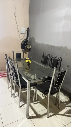 MESA de vidro