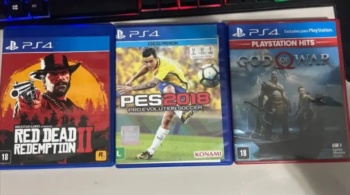 LOTE DE JOGOS PS4