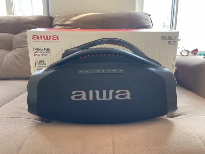 Boombox Aiwa Estado De Loja | Cartão Até 18x | Analiso Troca 