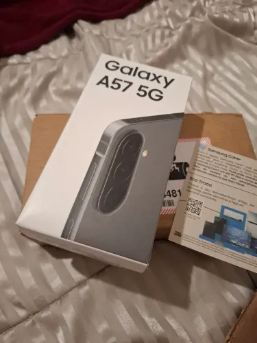 Celular Samsung Galaxy A57 128GB 5G 8GB GRAFITE LACRADO GARANTIA 1 ANO NF EM MEU NOME