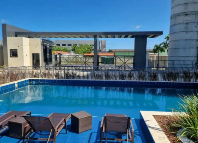Aluga-se apt mobiliado no 18 andar com vista para o mar, em Ponta de Campina
